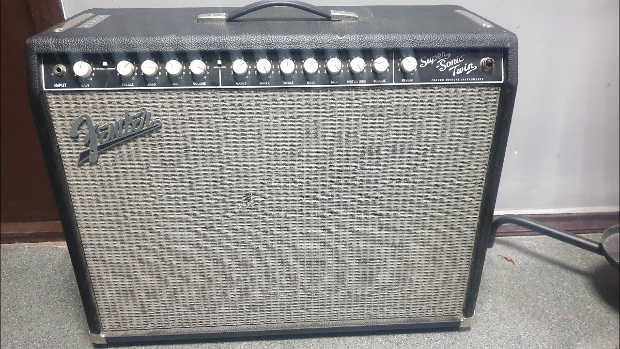 Fender Super Sonic Twin repair
