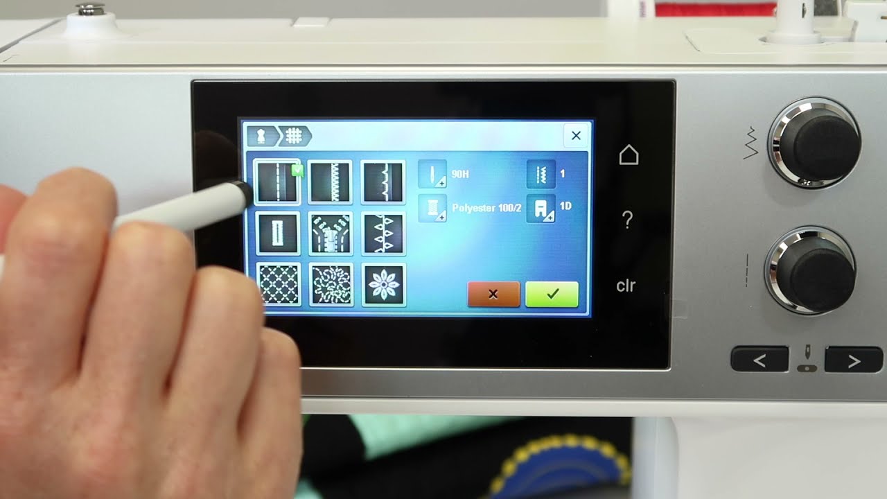 BERNINA 570 31 How to Use the Bernina Creative Consultant
