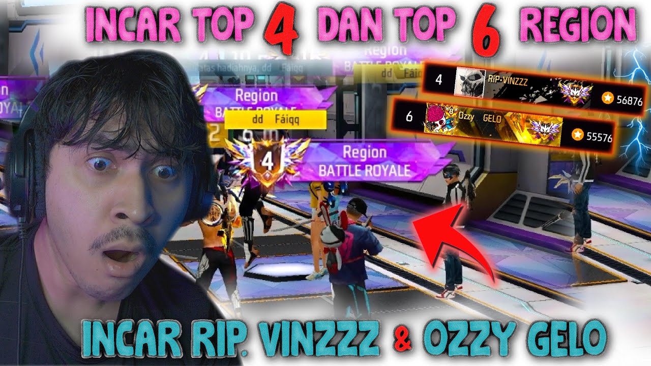 INCAR TOP REGION 4 & 6 RIP.VINZZ DAN OZZY GELO !! SAMPE BOOYAH CUY PERJUANGAN BANGET
