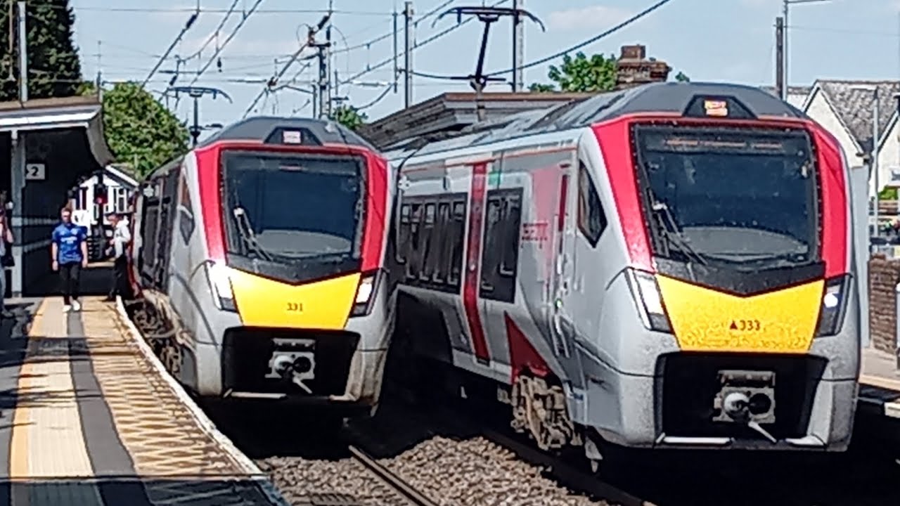 Trains at Stowmarket