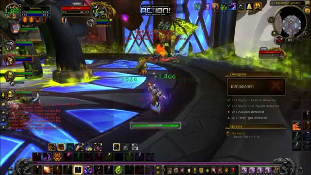 World Of Warcraft Warlords Of Draenor Auchindoun Normal