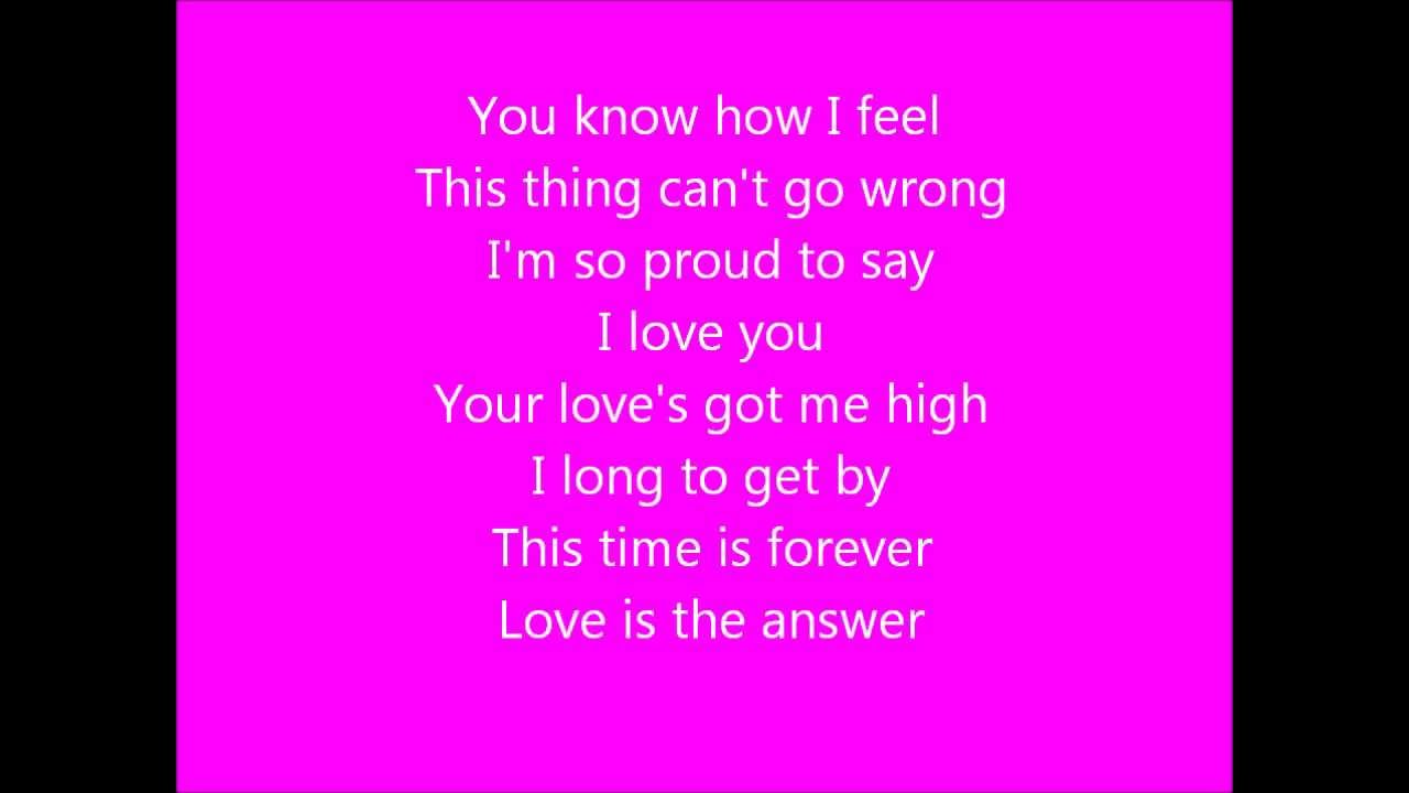 Glee - I just can't stop loving you - Lyrics