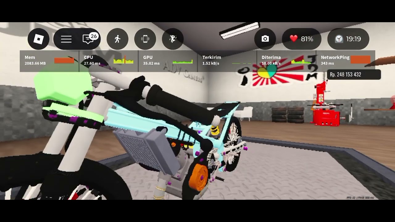 aku main game drag drive simulator di game roblox