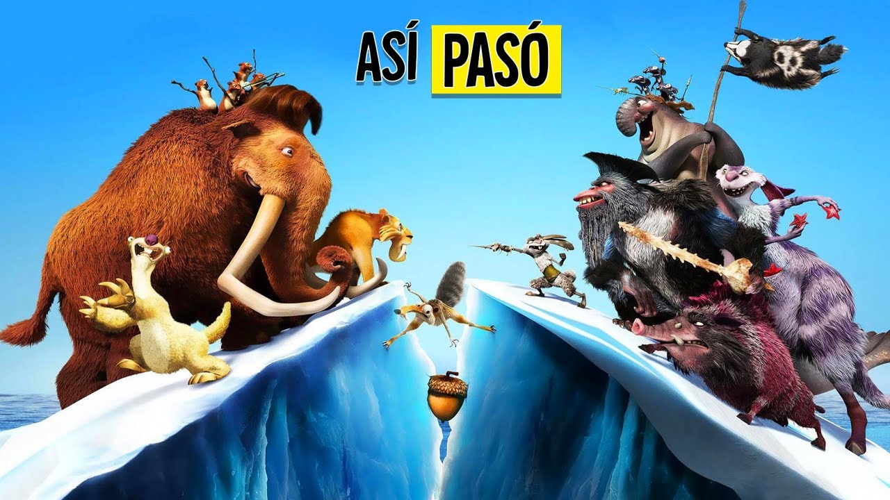 YA NO TIENE SENTIDO! | LA ERA DE HIELO 4 | RESUMEN EN 16 MINUTOS