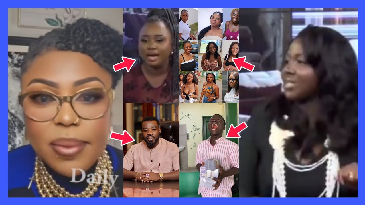 Ashawo foɔ!  MC Yaa Yeboah & Nana Aba Anamoah In Trouble Over ... + RNAQ Suprise Fan. 