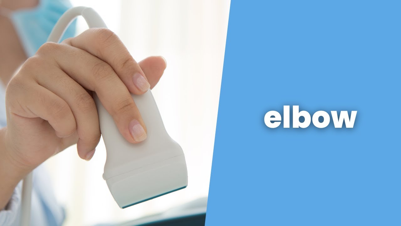 Elbow US scanning demonstration