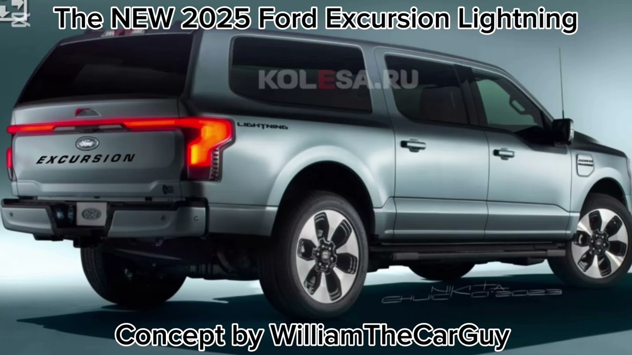 The NEW 2025 Ford Excursion Lightning (Concept by WilliamTheCarGuy)