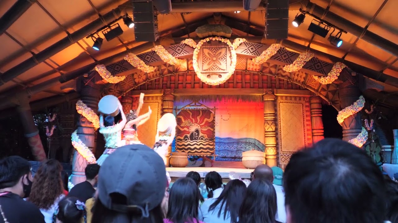 香港ディズニーランド　モアナ：ホームカミング・セレブレーション