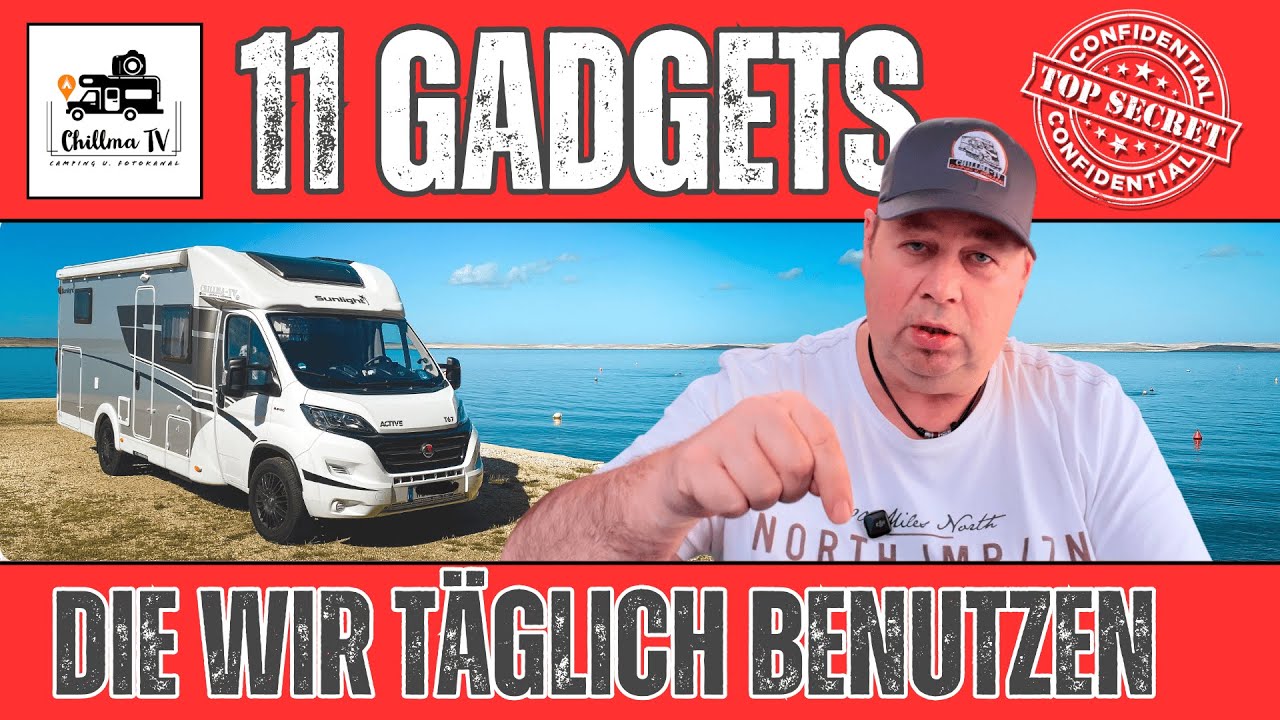 CAMPING GADGETS 🚐 11 geniale Dinge für Camper die den Urlaub komfortabler und angenehmer machen