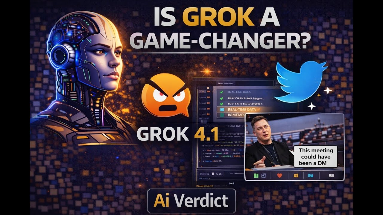 Grok 4.1 Masterclass: Why This AI Feels More Human Than ChatGPT