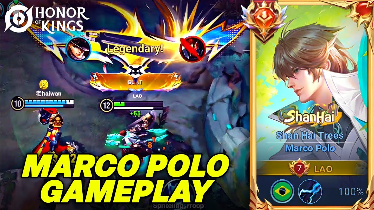 Marco Polo Farm Lane Gameplay – Safe and Effective - Honor Of Kings