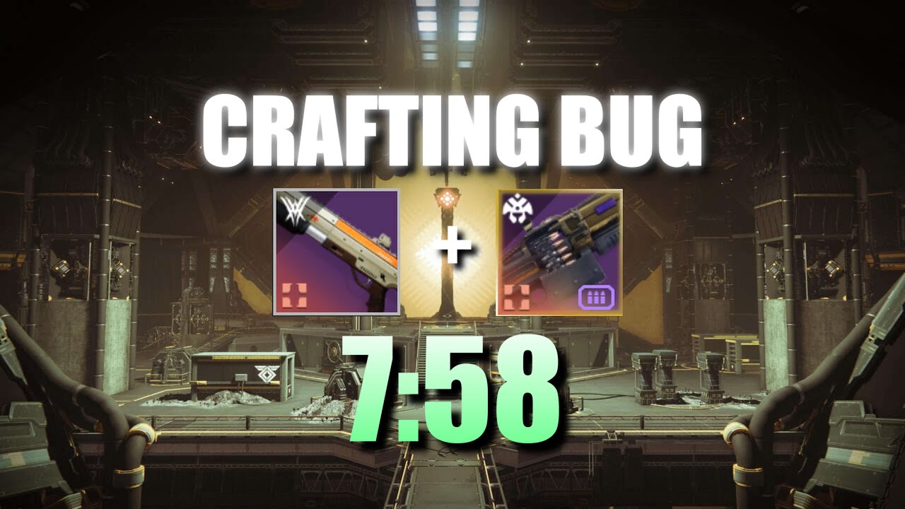 Solo GM Heist Battlegrounds: Europa in 7:58 (Crafting Bug)