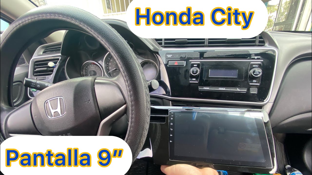 Honda City Android instalación de la unidad principal