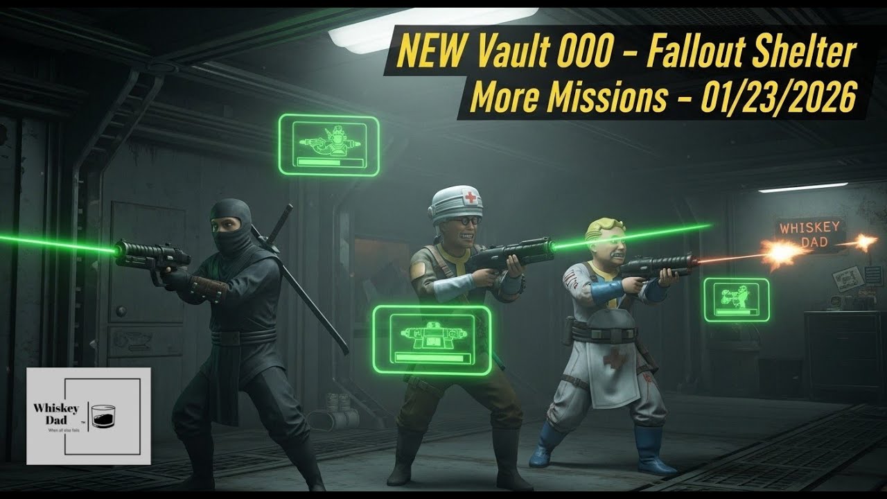NEW Vault 000 - Fallout Shelter - More Missions - 01/23/2026