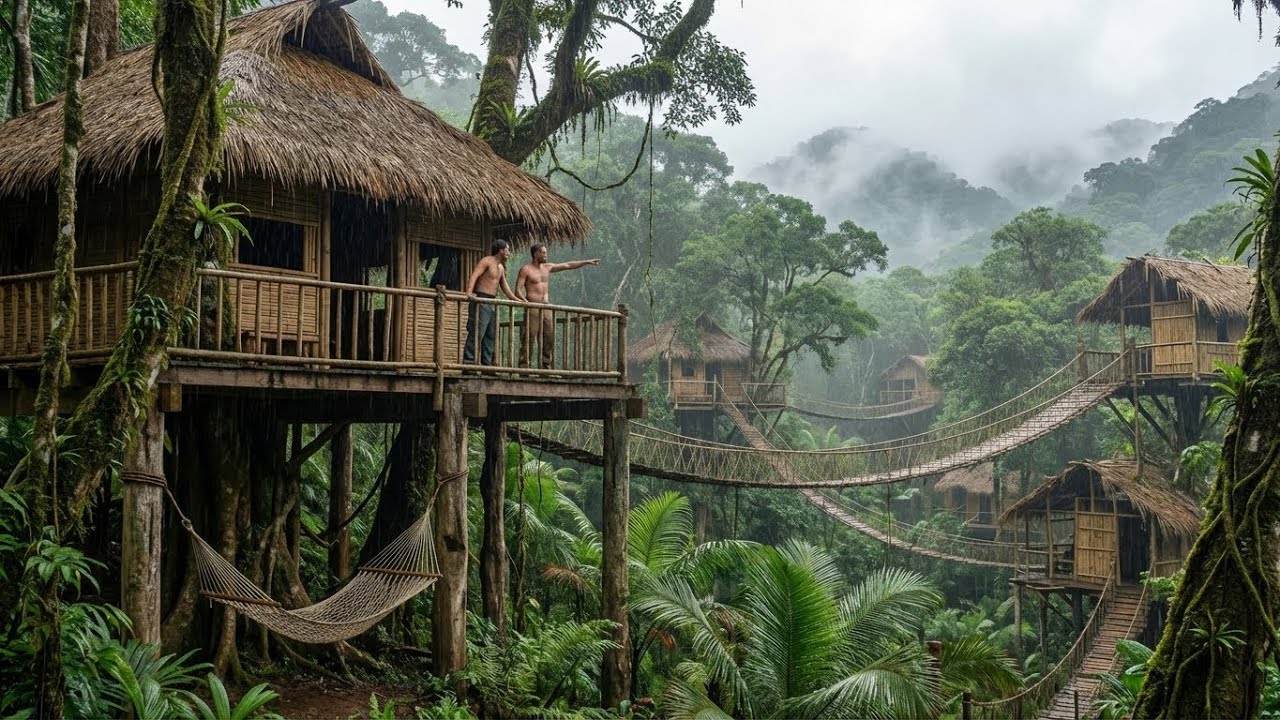 Only here : The mystery of the tree houses and the perilous journey to retrieve the beehive.