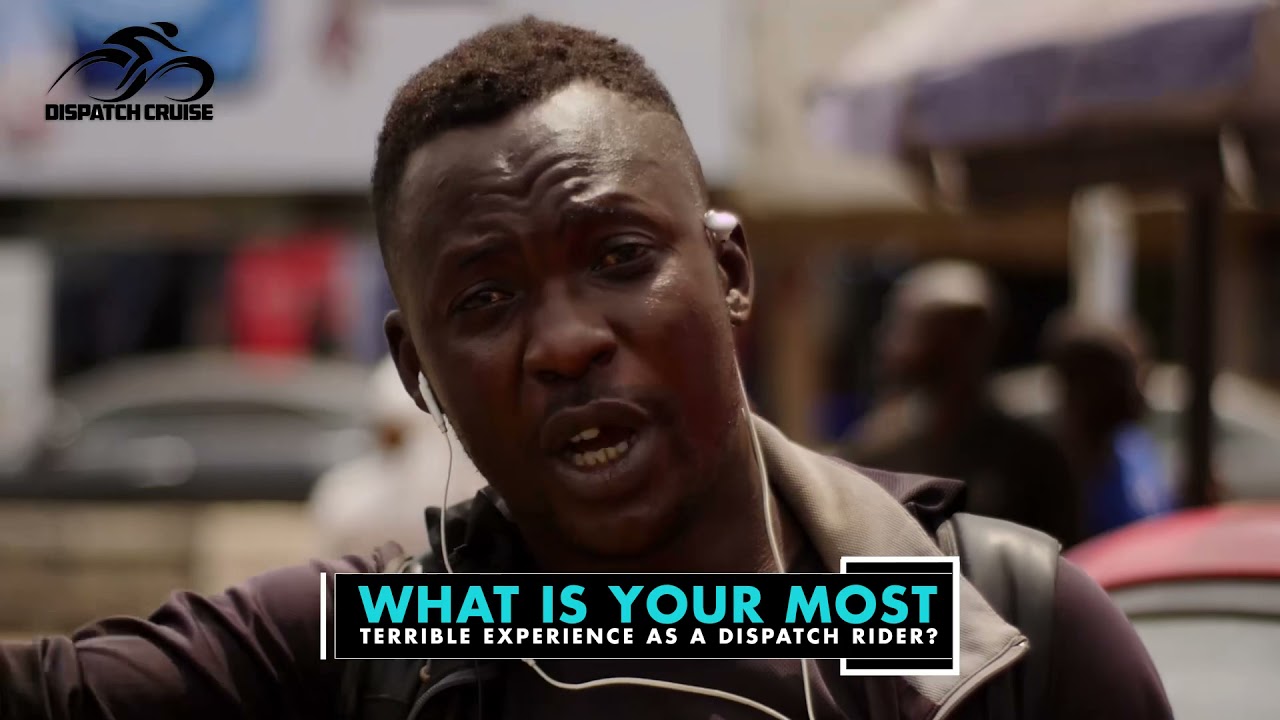 My most terrible experience as a dispatch rider.