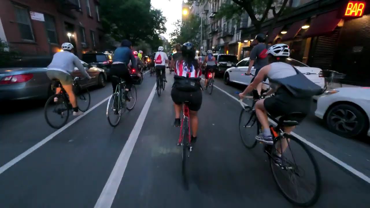 NYC Social Ride September 2024 with Bike + Brew (@nycbikeandbrew)