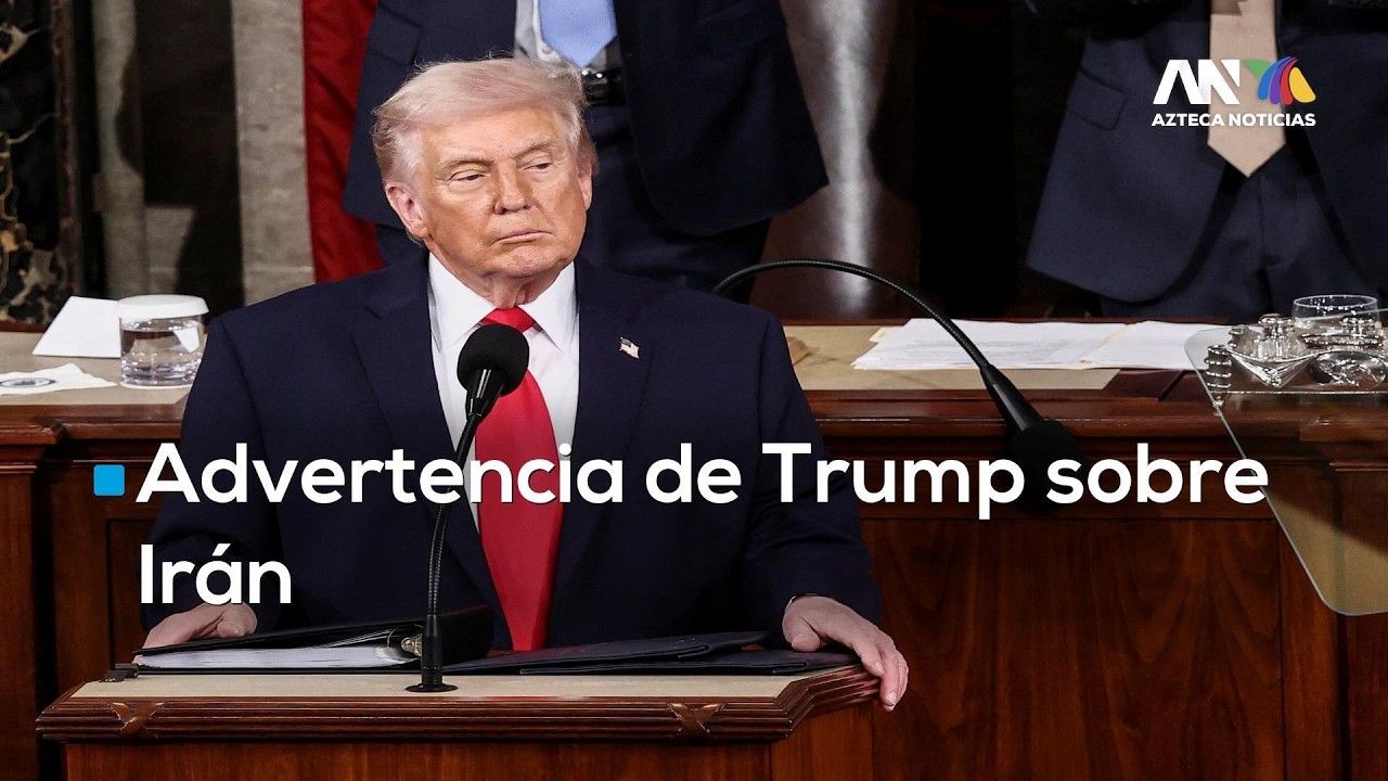 #AgendaMundial |  Donald Trump advirtió que Irán representa una amenaza directa para Estados Unidos