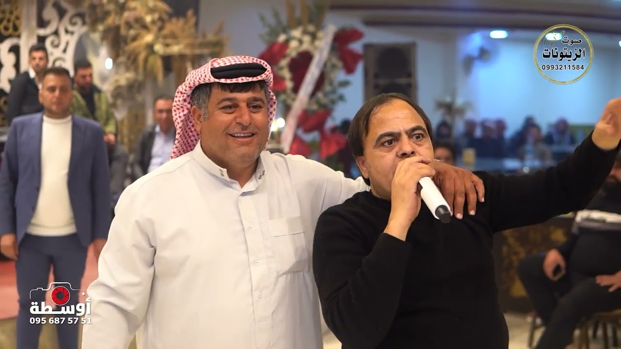 افراح عشيرة البوسبيع حفل زفاف العريس( احمد ابن ابو حسين ) مع الفنان رامي الفيصل ج 2