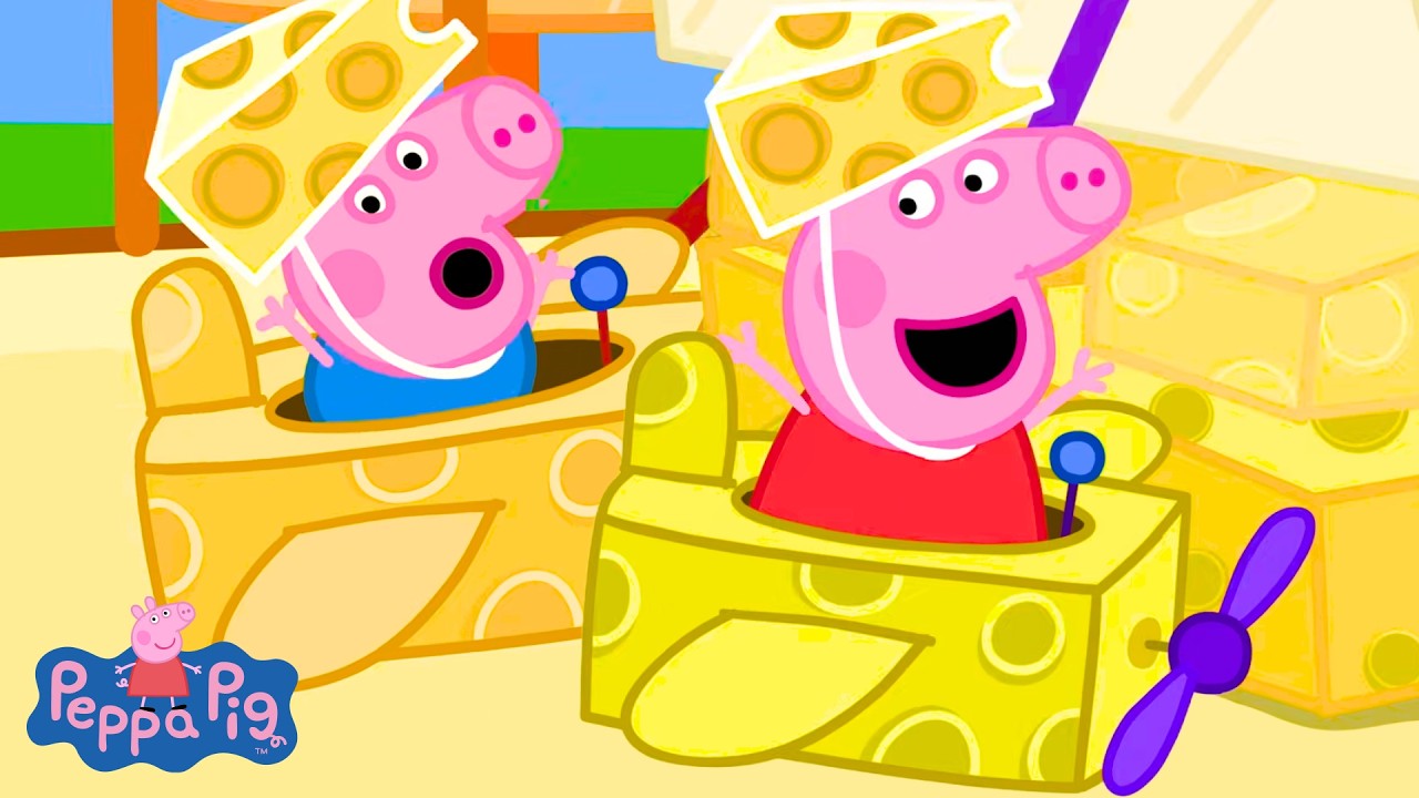 ZJEŻDŻALNIA | Świnka Peppa | Kresk&oacute;wki dla dzieci