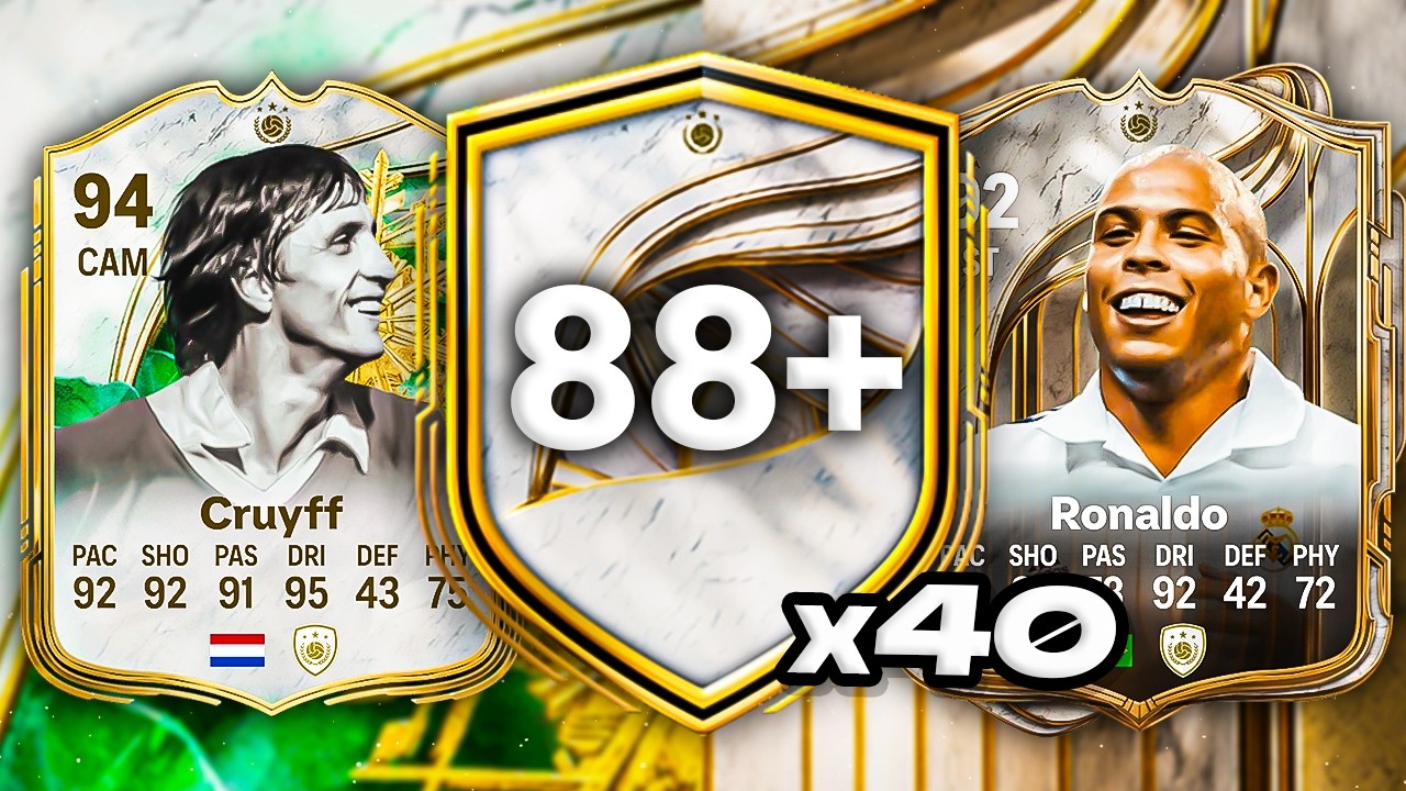 40x 88+ ENCORE ICON PACKS! 😨 FC 26 Ultimate Team