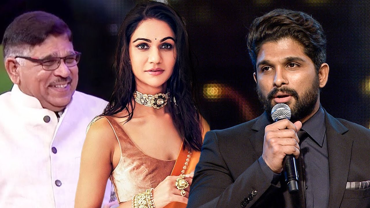 Icon Star Allu Arjun's heartfelt words about Allu Aravind and Allu Sneha Reddy at South Movie Awards