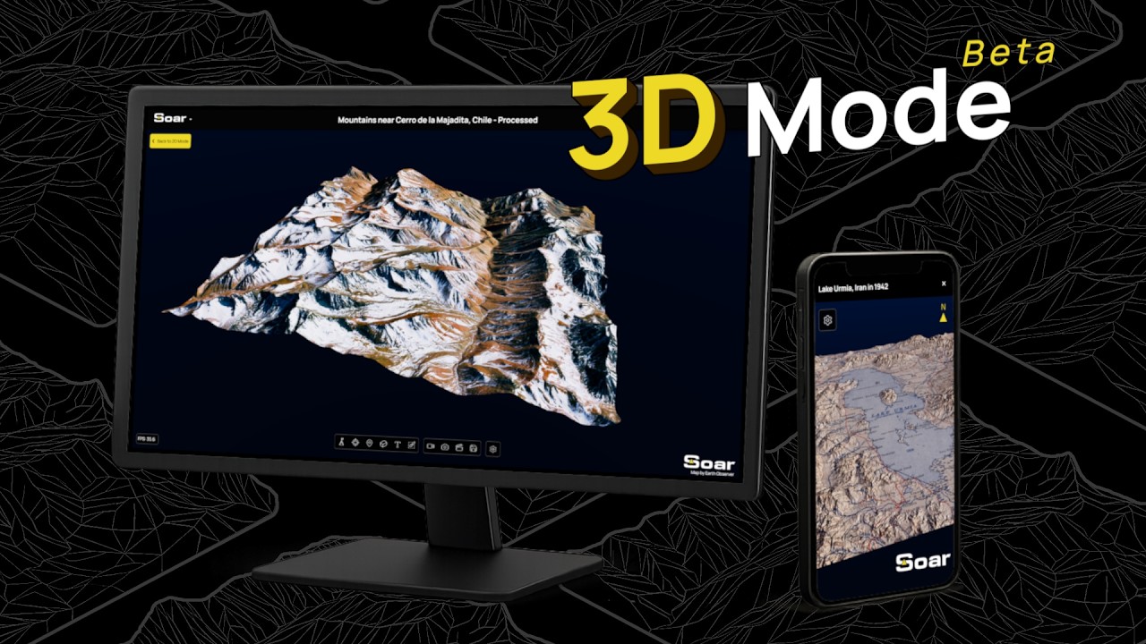 Explore Maps in 3D Inside Your Browser | Soar Atlas
