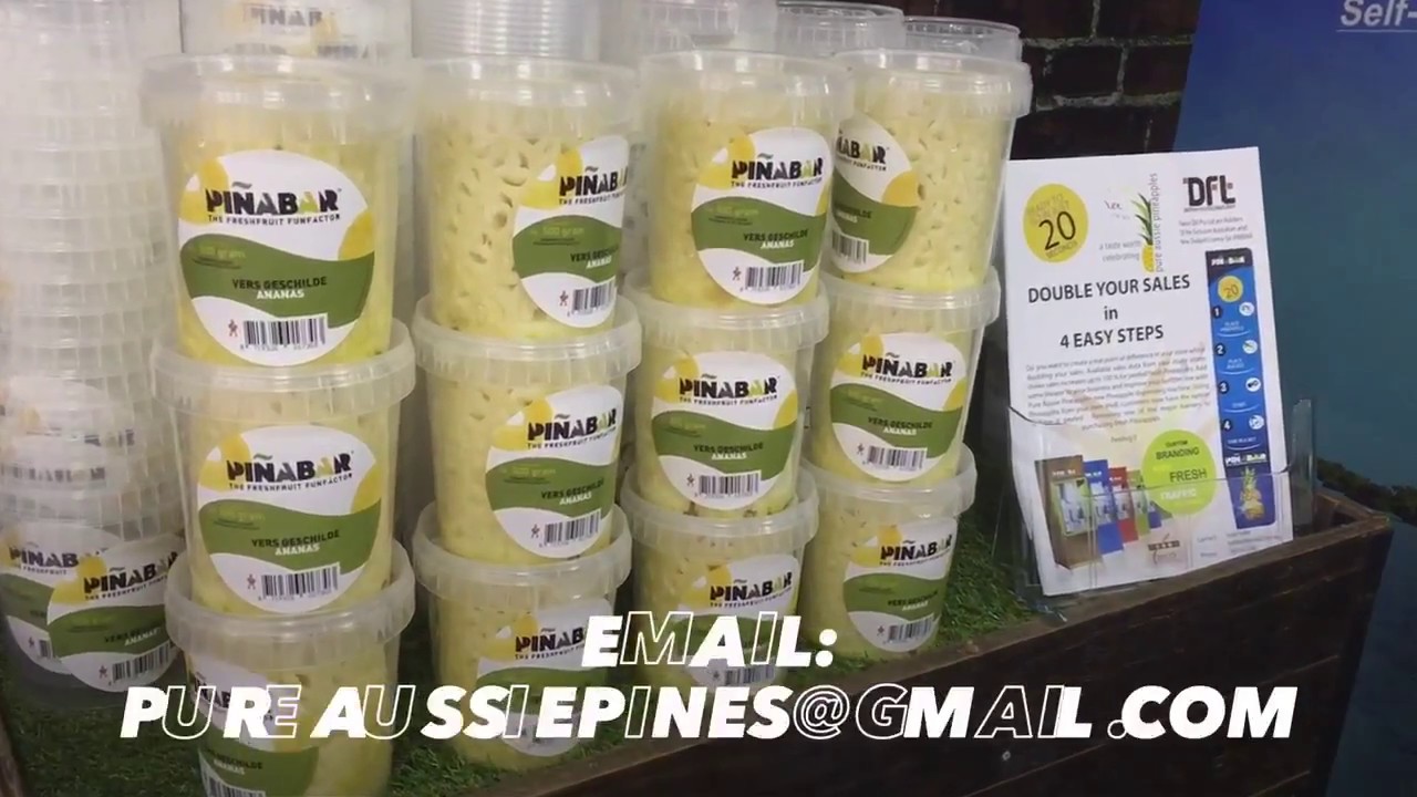 PiñaBar Pineapple Peeling Machine