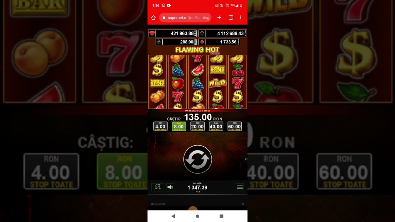FLAMING HOT EXTREME speciala jenanta in bet de 8 ron