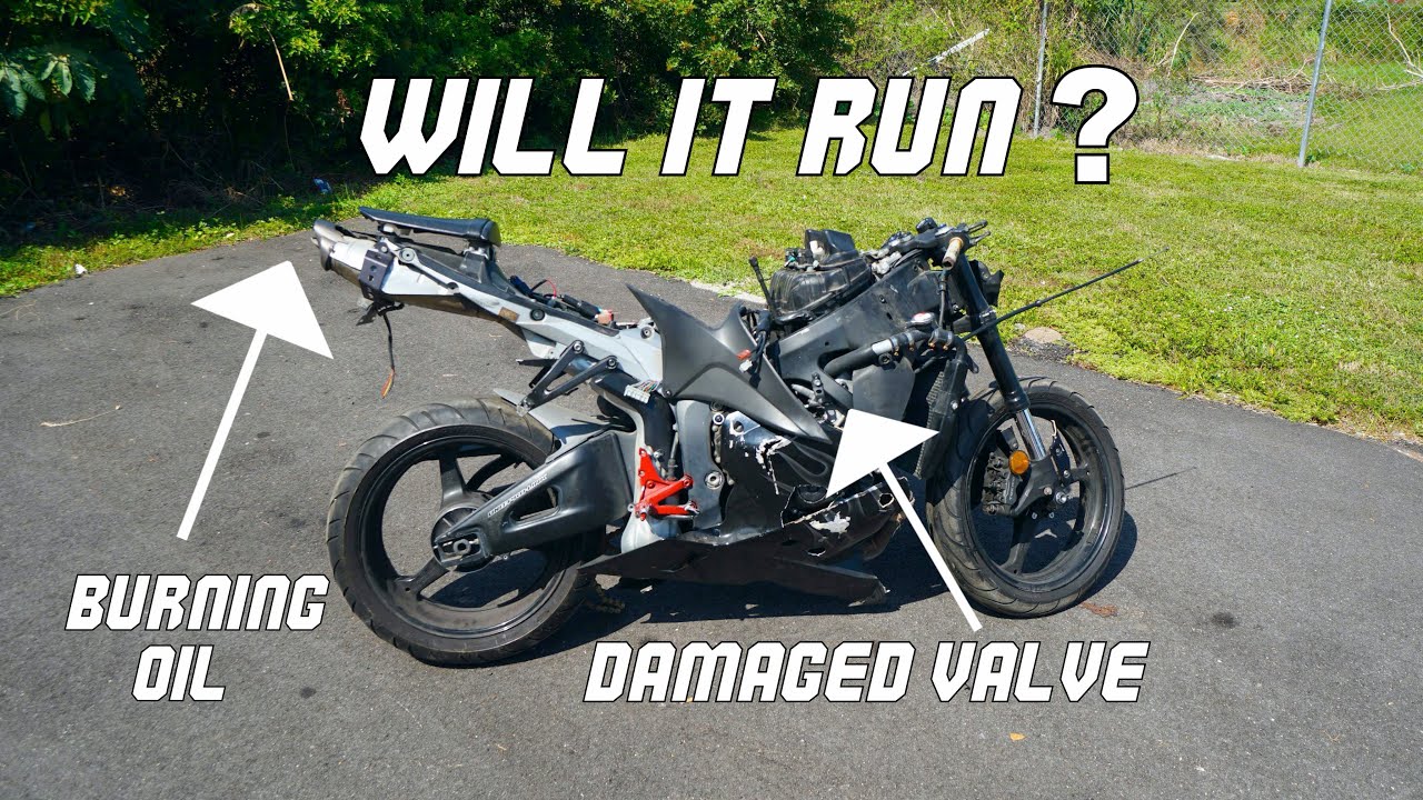 $200 CBR600rr Wrecked Bike Rebuild (PT. 1 WILL IT RUN????)