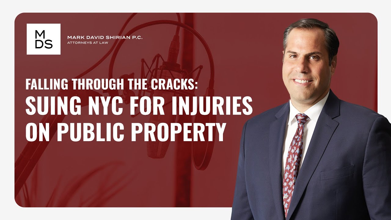 Falling Through the Cracks: Suing NYC for Injuries on Public Property