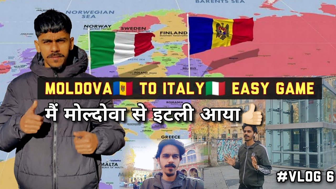 🇲🇩Moldova to Schengen🇪🇺 | Italy vlog🇮🇹| मोल्दोवा से इटली कैसे आएं | मोल्दोवा से आगे कैसे जाएं | easy