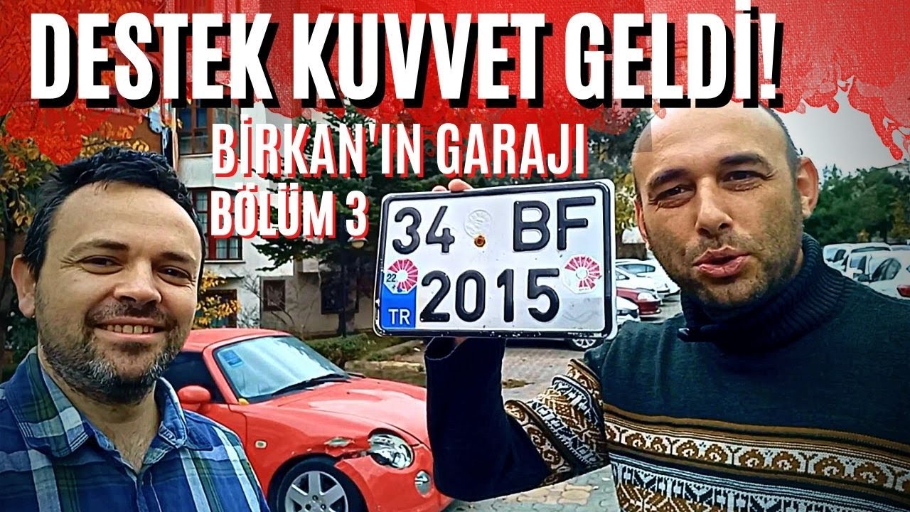 Birkan'ın Garajı-Bölüm 3-Cuore'nin debriyaj baskı balatası ve lastikleri değişti.Copen tamire gitti!