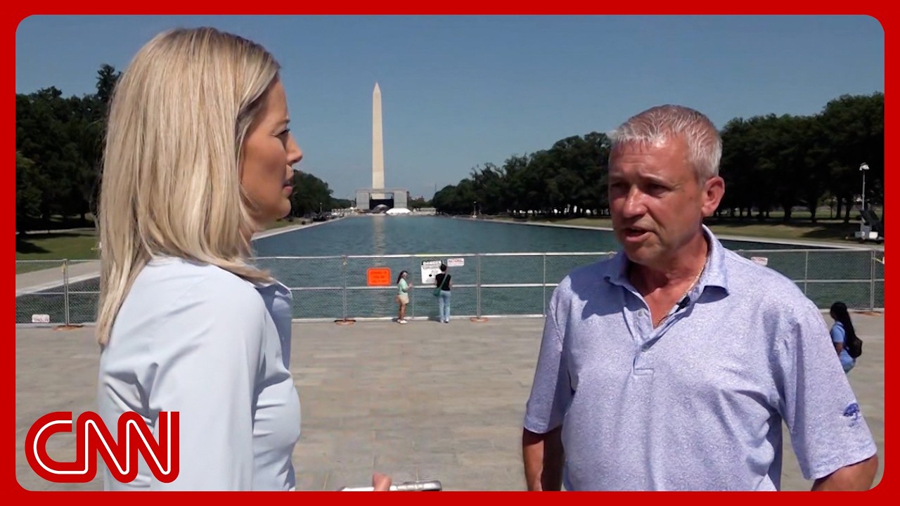 'We've never done a pool': CEO in charge of Trump's reflecting pool