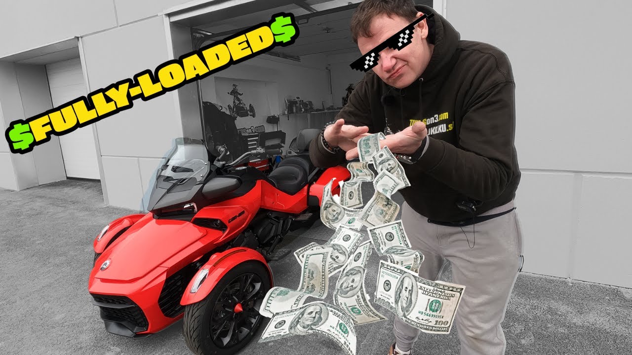 The Most Luxurious Ride in Europe: Can-Am Spyder F3 Limited Special Series for Rent