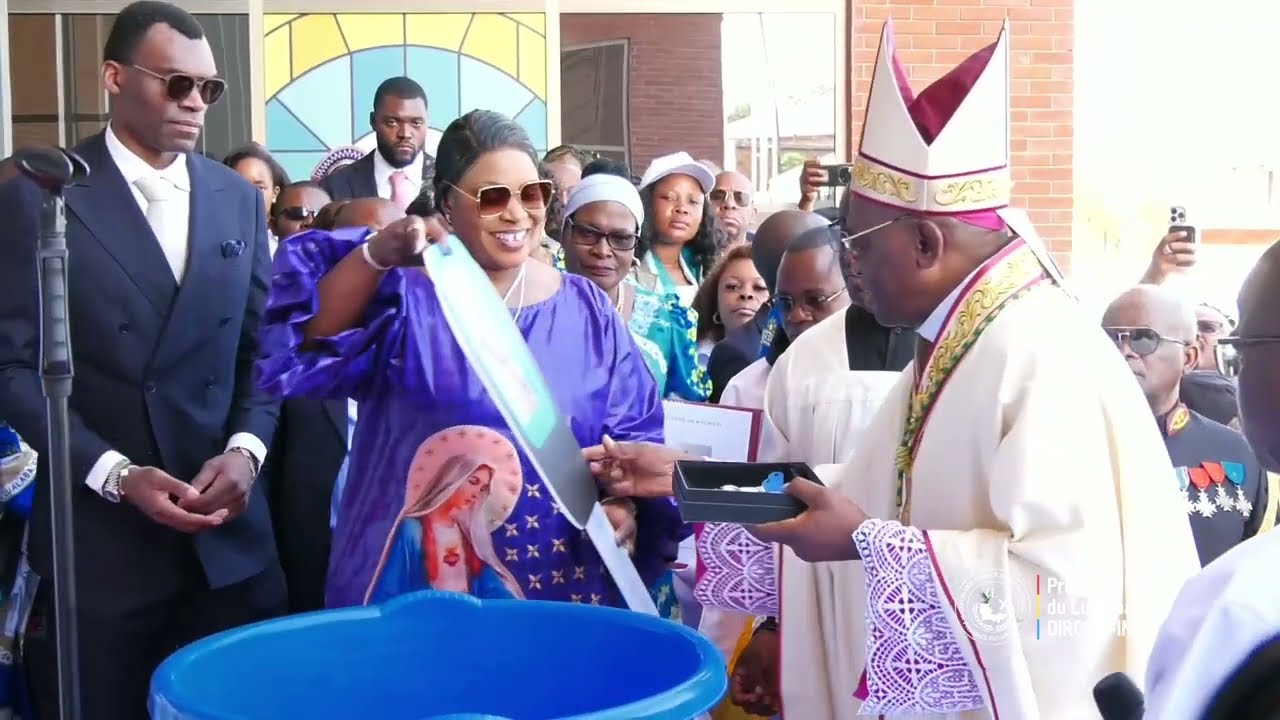 🙏✨ DÉDICACE HISTORIQUE ! Cathédrale Sainte Marie Reine de la Paix – Mariapolis 🇨🇩