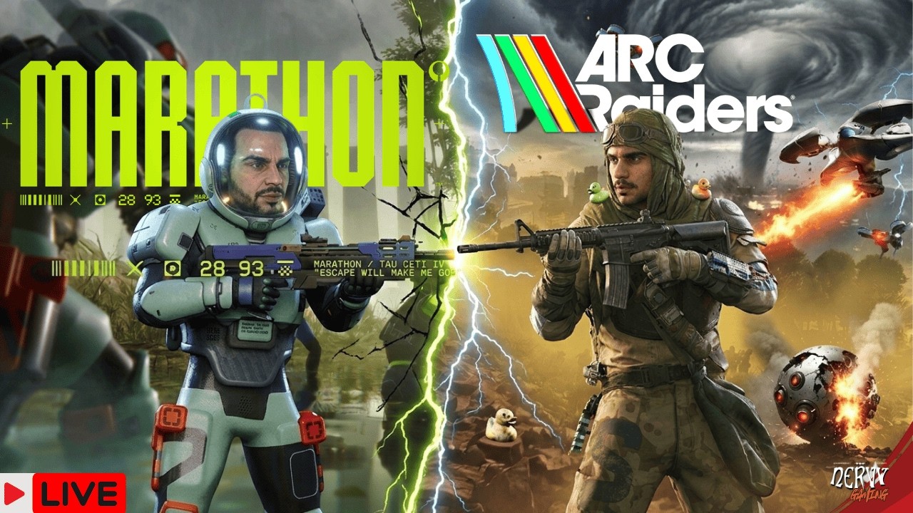 🔴LIVE : Marathon Solo PVP ( first half ) x ARC Raiders Wipe And Starting From Nothing AGAIN!