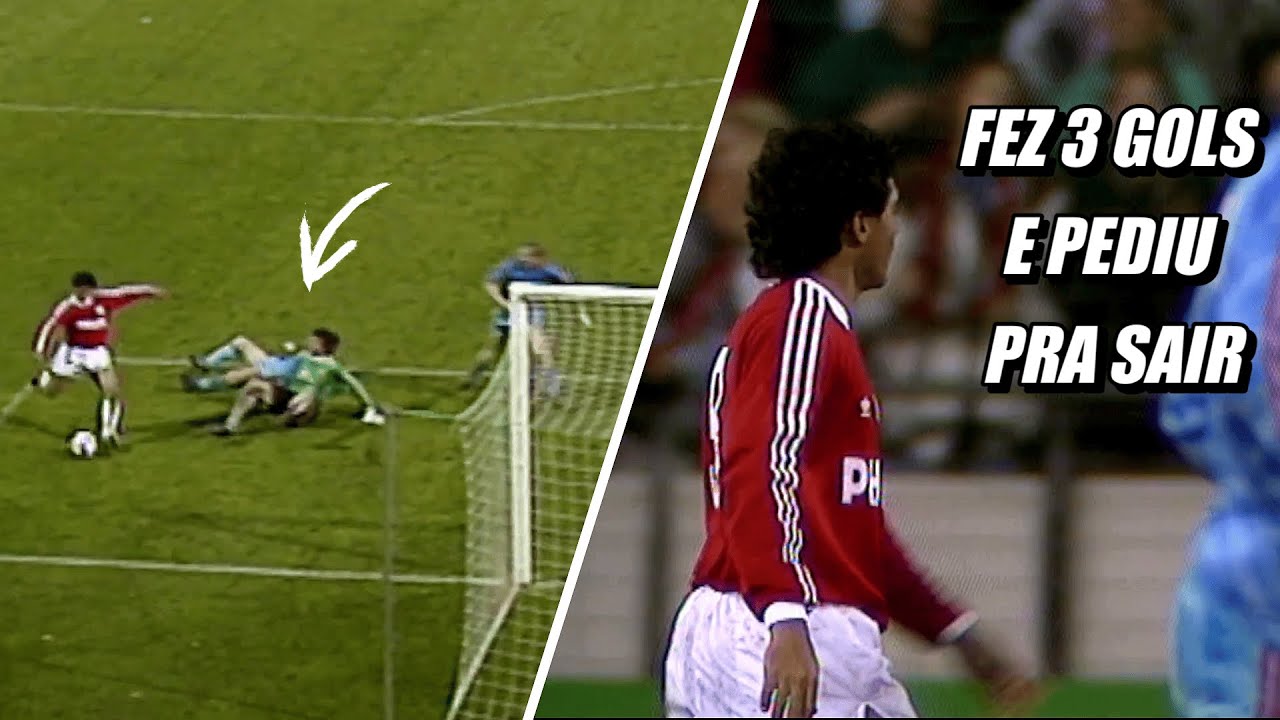 Romário salvou o PSV na Champions League e saiu Ovacionado