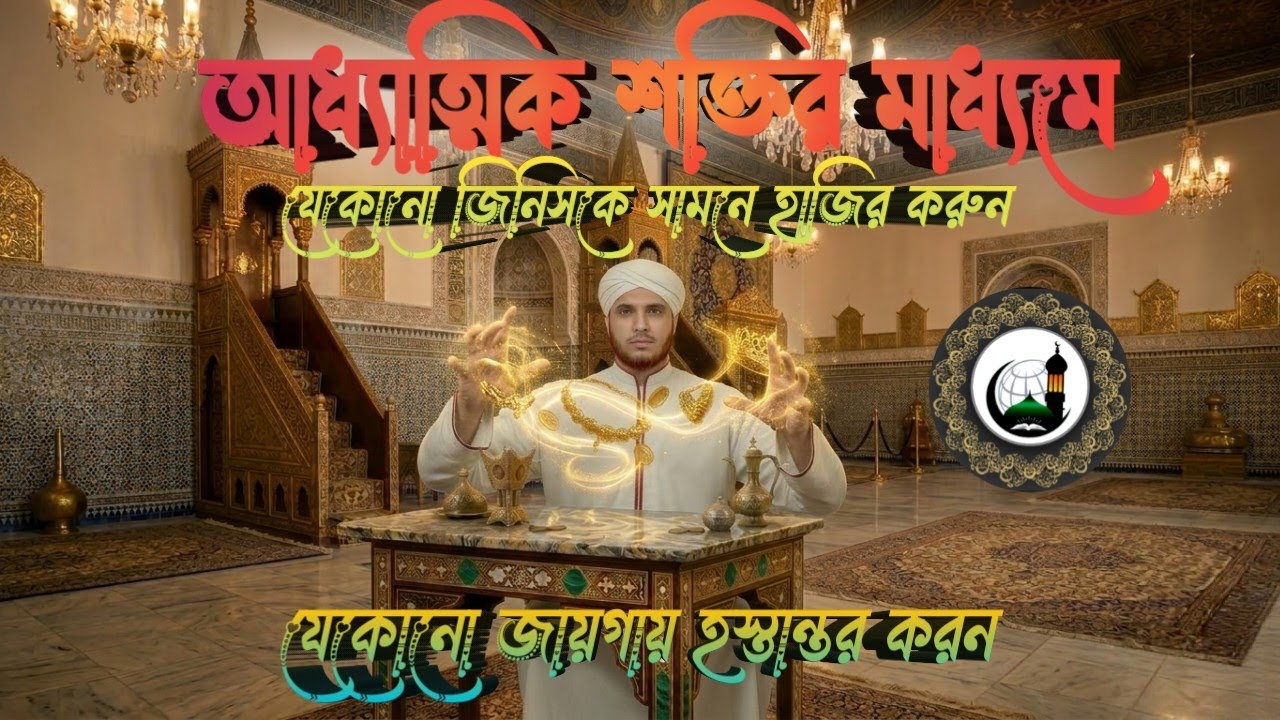 আধ্যাত্মিক শক্তির মাধ্যমে যে কোনো জিনিসকে সামনে হাজির করন যেকোনো জায়গায় হস্তান্তর করন গুপ্তবিদ্যা 