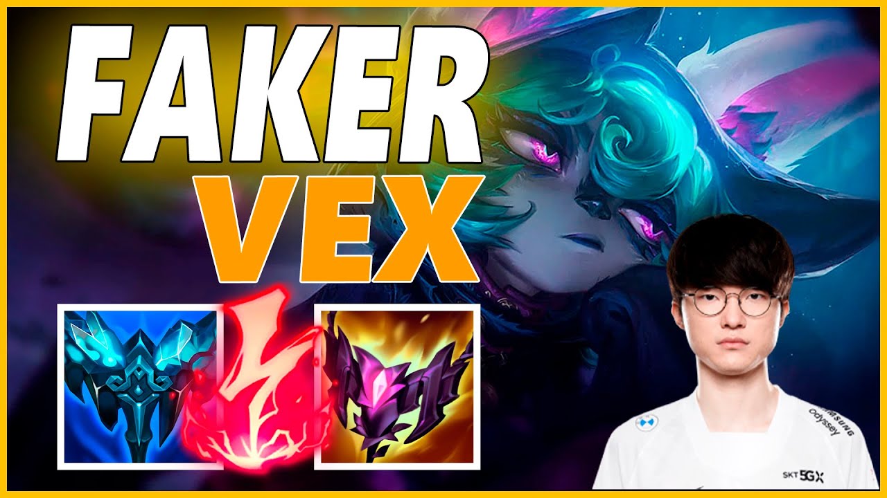⚡FAKER VEX MID GAMEPLAY⚡SEASON 12 LEAGUE OF LEGENDS