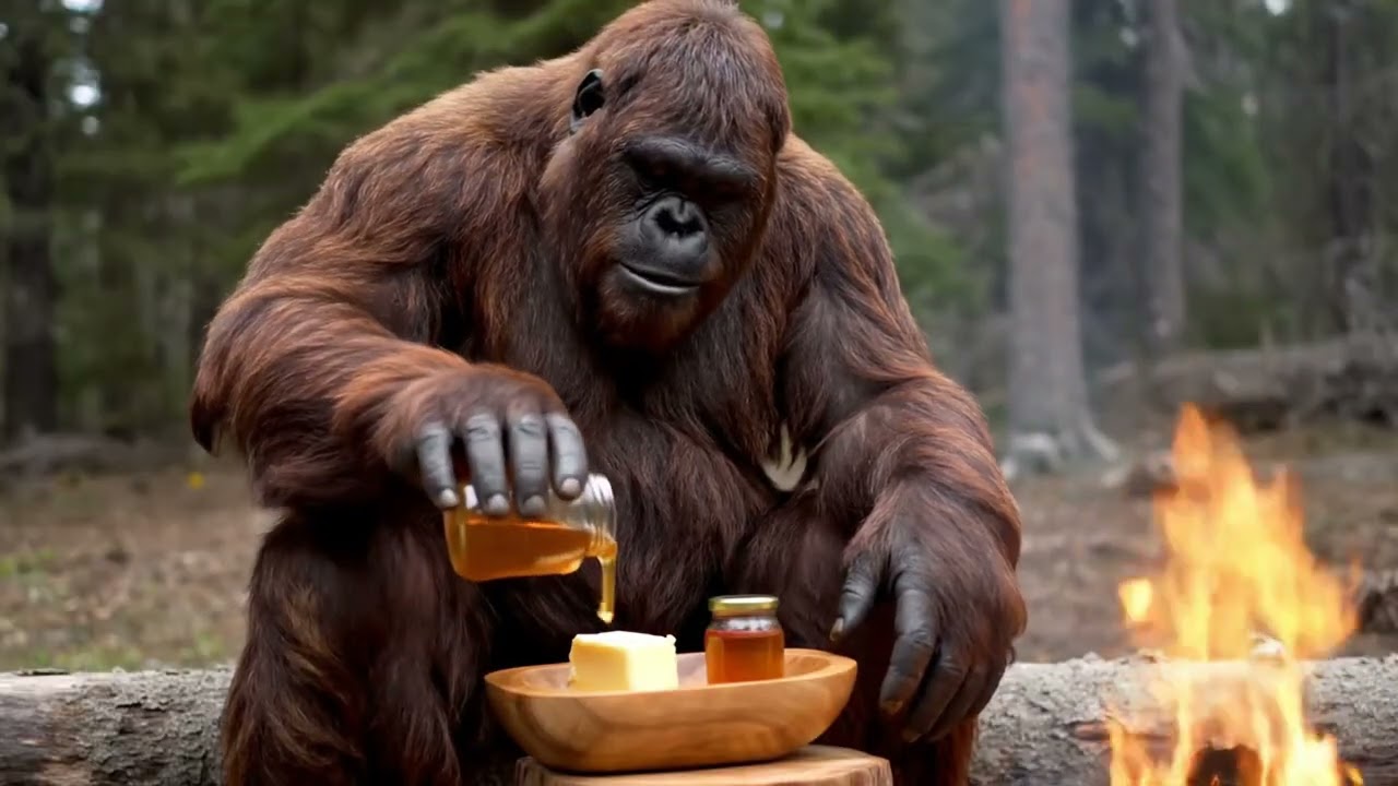 Bigfoot Vlog 11 Honey butter flatbread Cooking!!