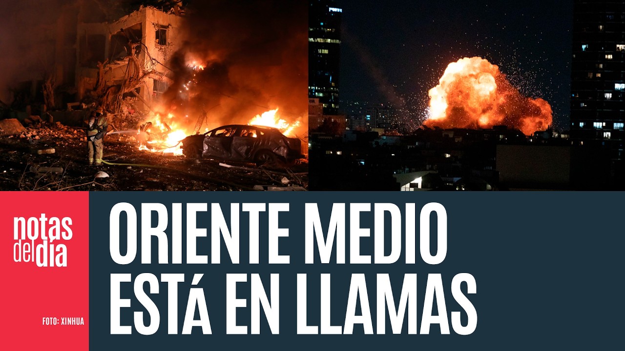 Hoteles, edificios, una refinería, barcos. Oriente Medio en está llamas. VIDEOS y FOTOS