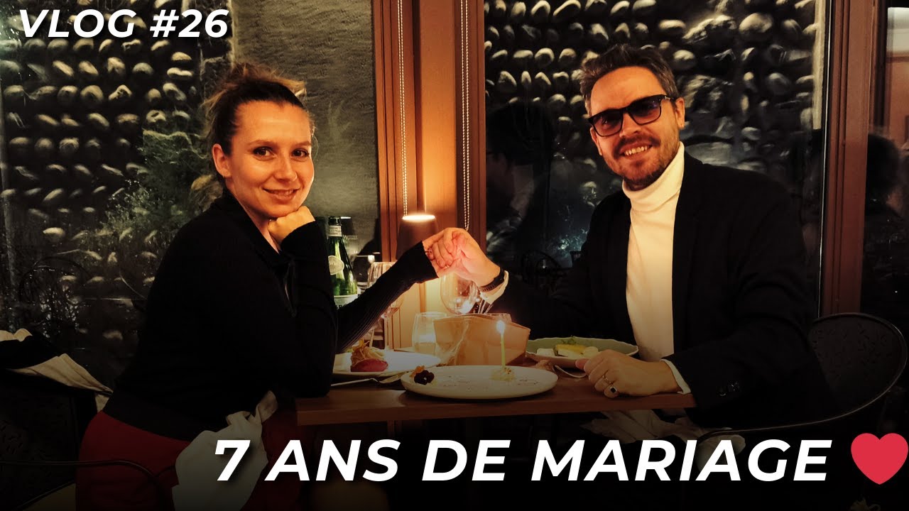 7 Ans de Mariage ❤️ Dîner Romantique au Restaurant | VLOG #26