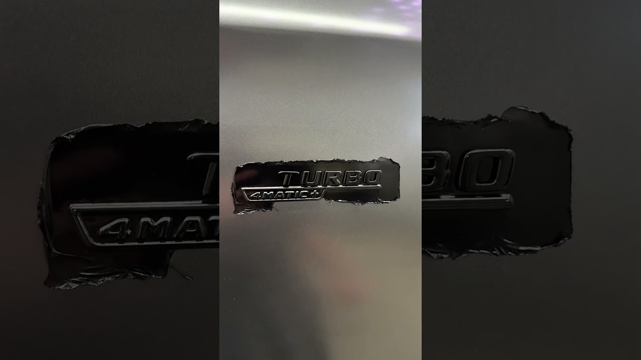 Plastidipping more badges&hellip; #amg #mercedes #e53 #plastidip