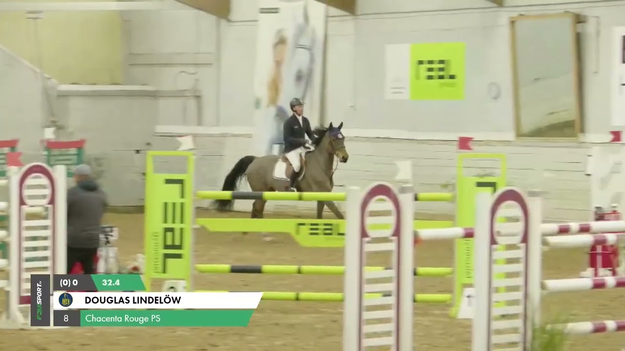 Win for Douglas Lindelöw Chacenta Rouge ps in sundays 140 jumping at Lund Civila RF 🇸🇪