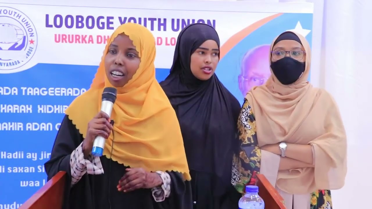 Bhalinyarada beesha Caagane Loobage ee magaalada Gaalkacyo oo taageeray musharrax Gen. Indhaqarshe