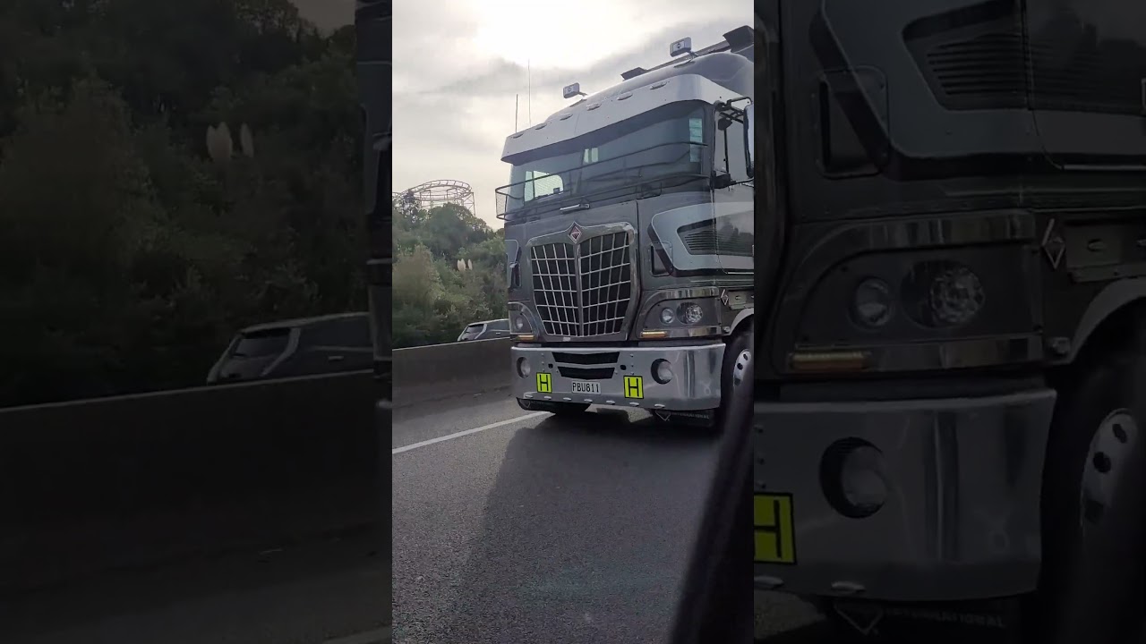 2022 International 9870 Pulling Hard In NZ 