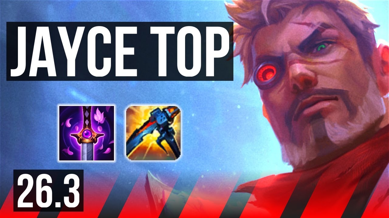 JAYCE vs ZAAHEN (TOP) | Good KDA: 5/1/3 | KR Master | 26.3