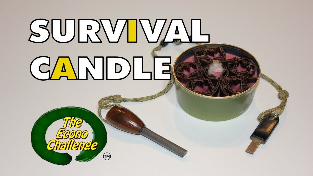 Buddy Burner or Survival Candle - How It’s Made