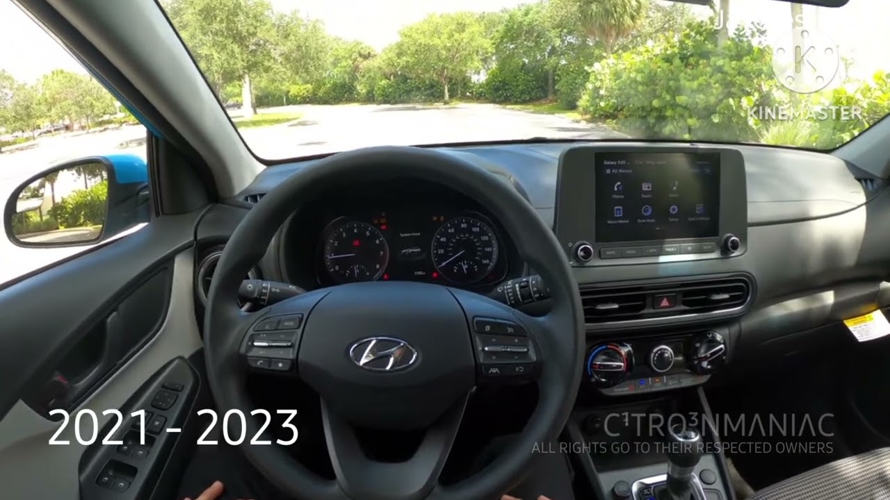 Evolution of Hyundai Kona chimes